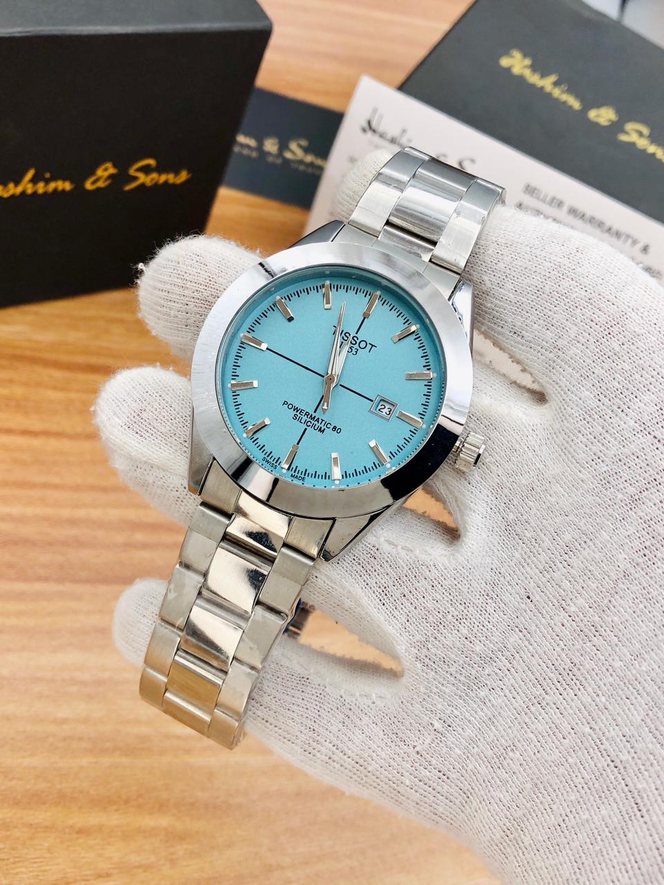 Smooth Movement Watch (Silver Tiffany)