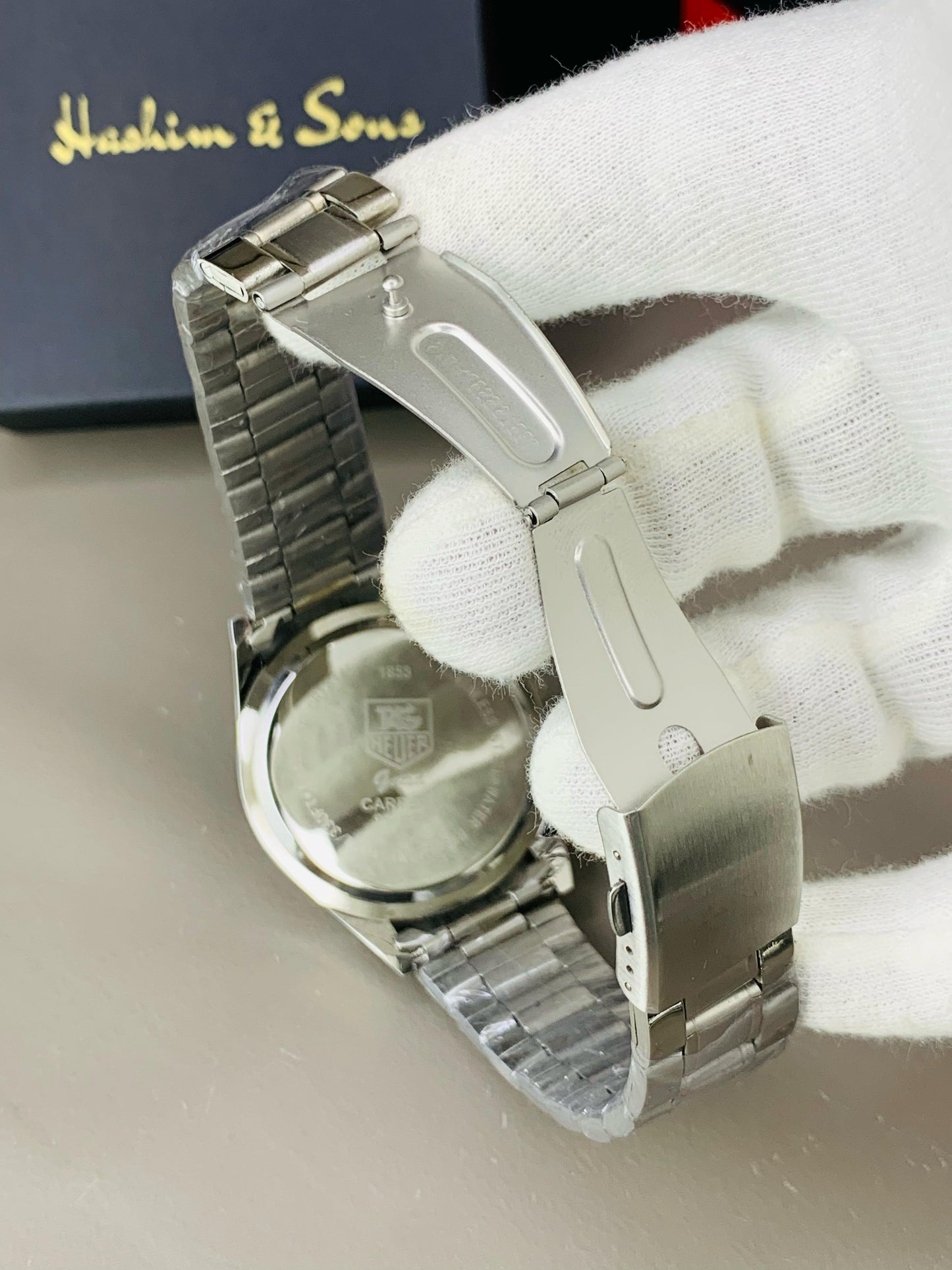 Tag Day & Date Chain Silver