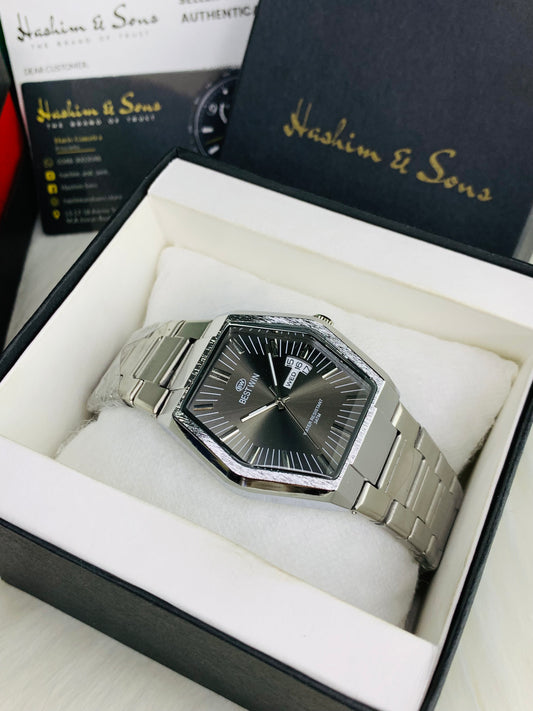 Bestwin Original Watch (Silver Black)
