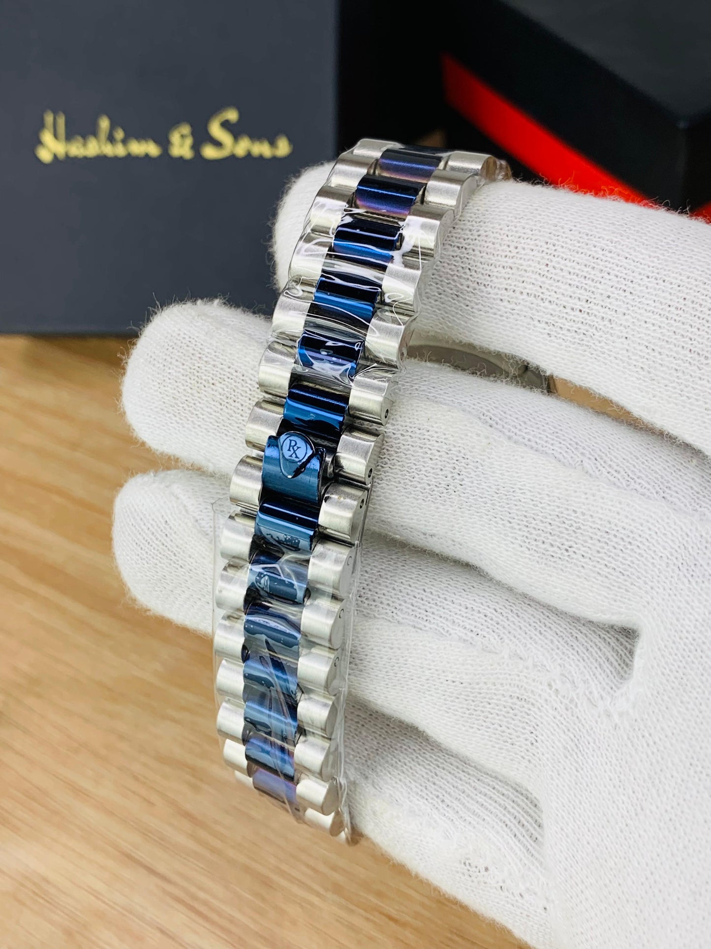 Branded Mens Blue Stone Model (Blue Two Tone)