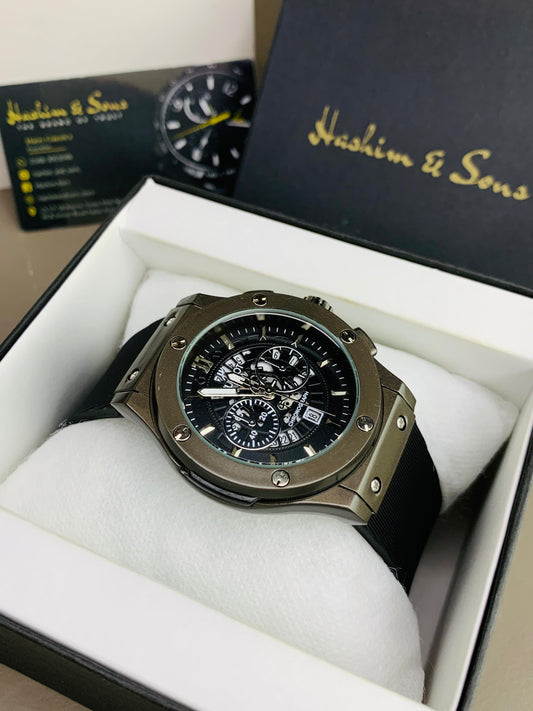 New HB Straps Black Watch