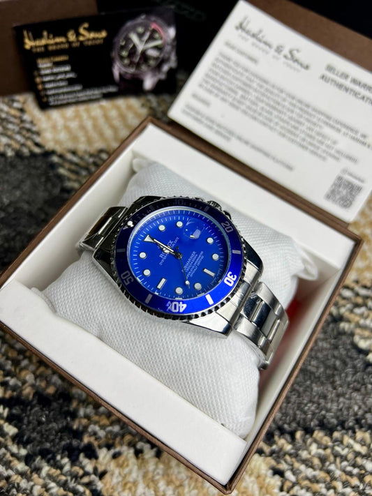 Submariner Silver Blue