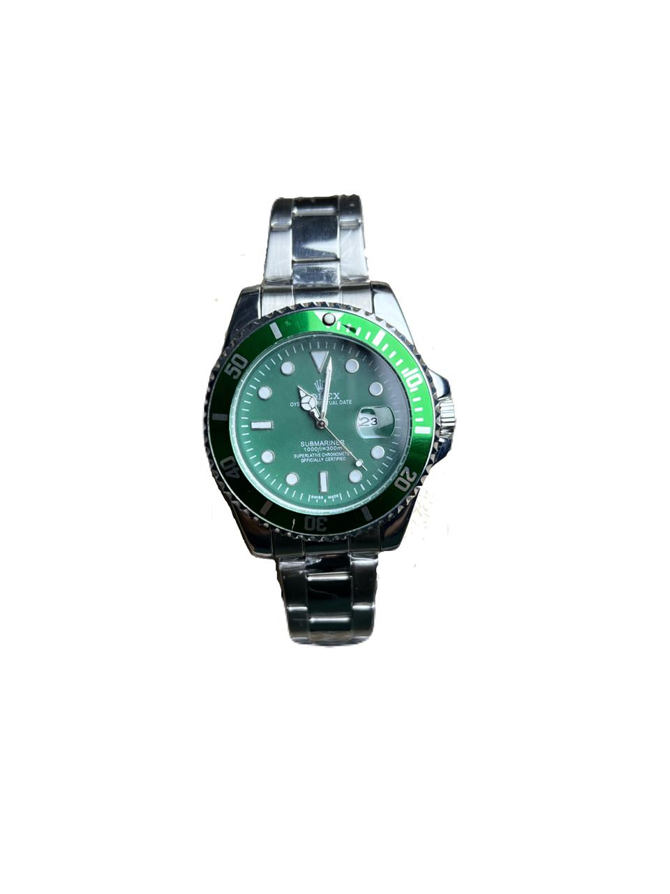 Submariner Silver Green