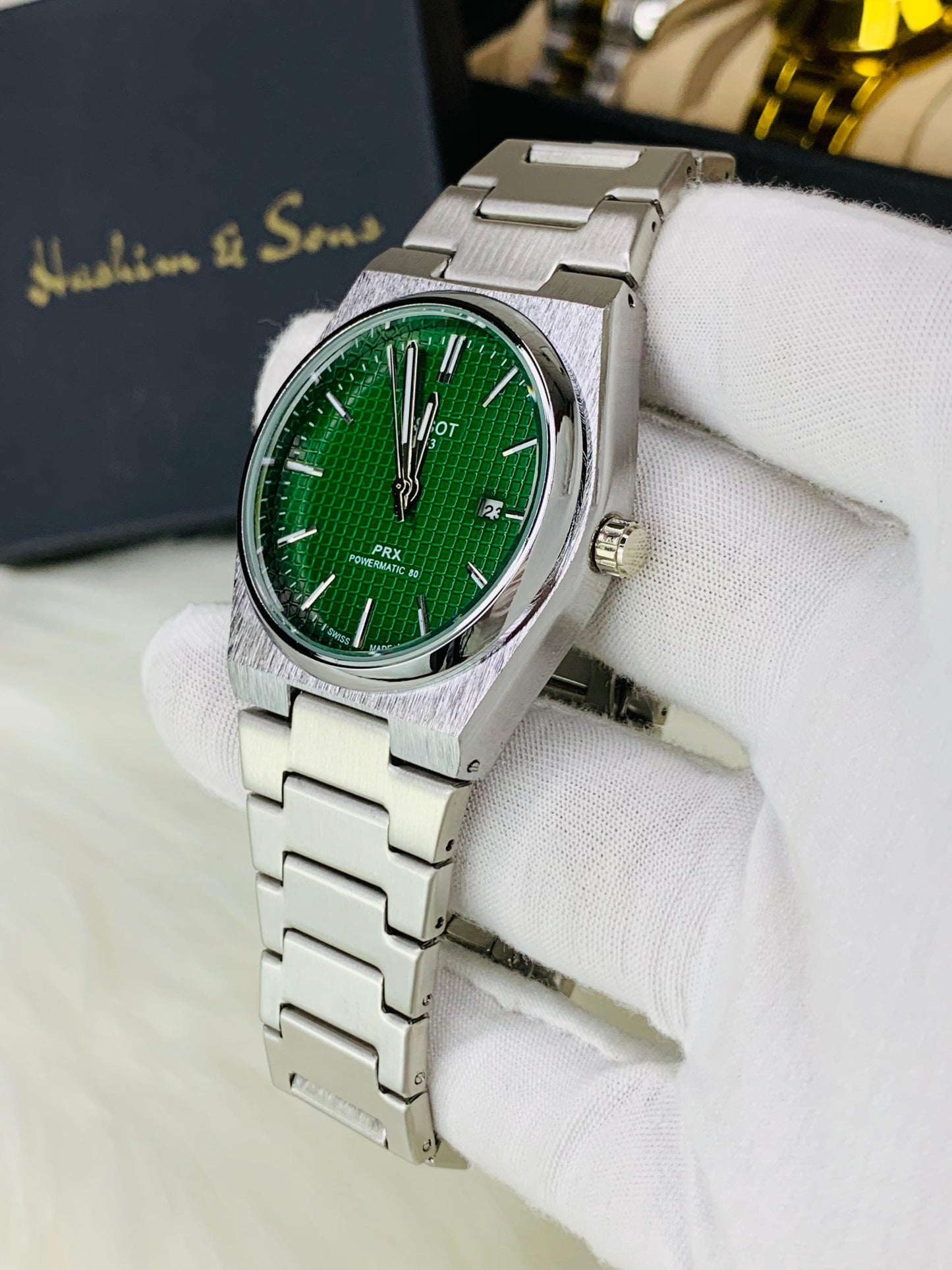 PRX Silver Green A+ Quality