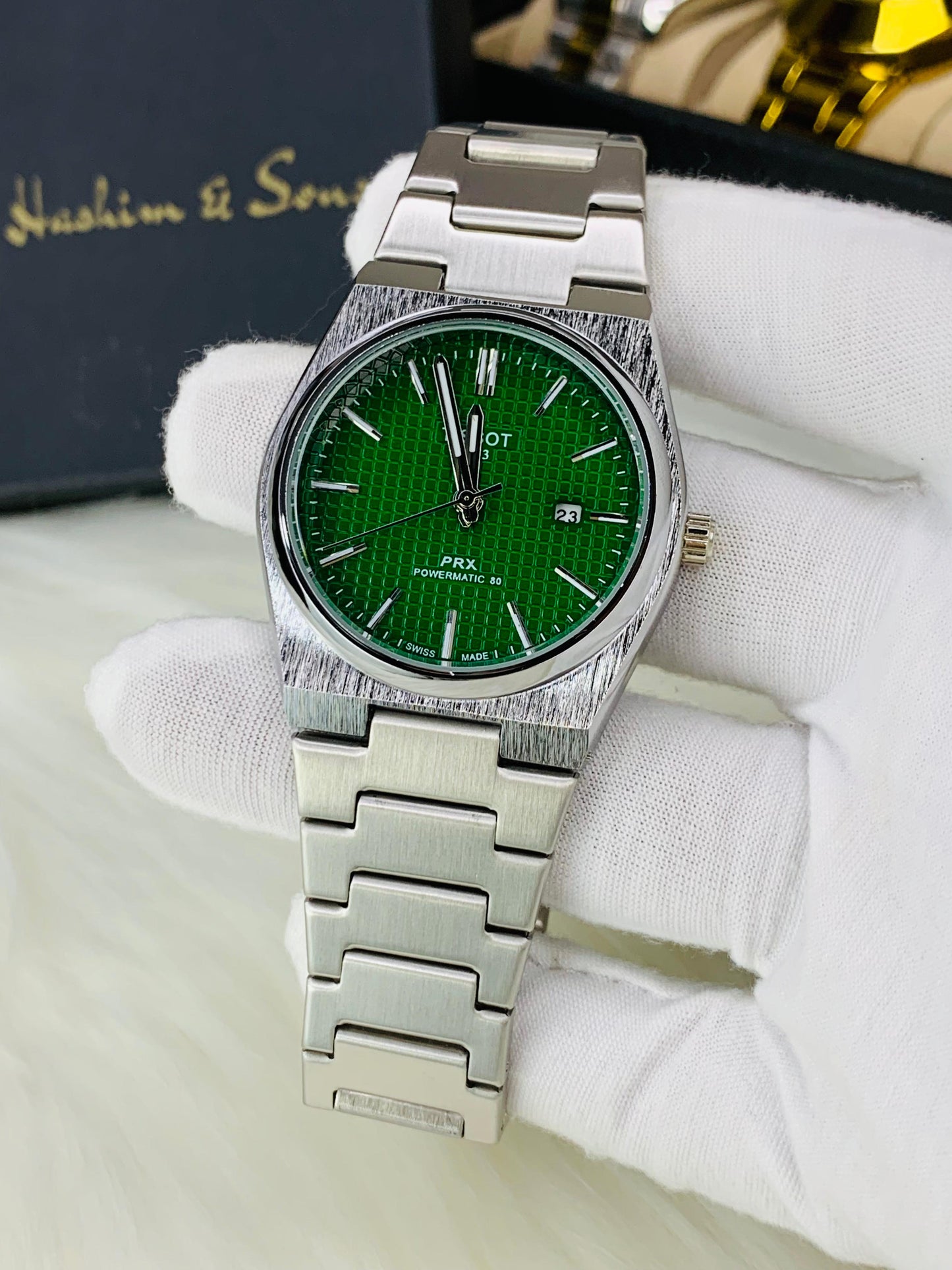 PRX Silver Green A+ Quality