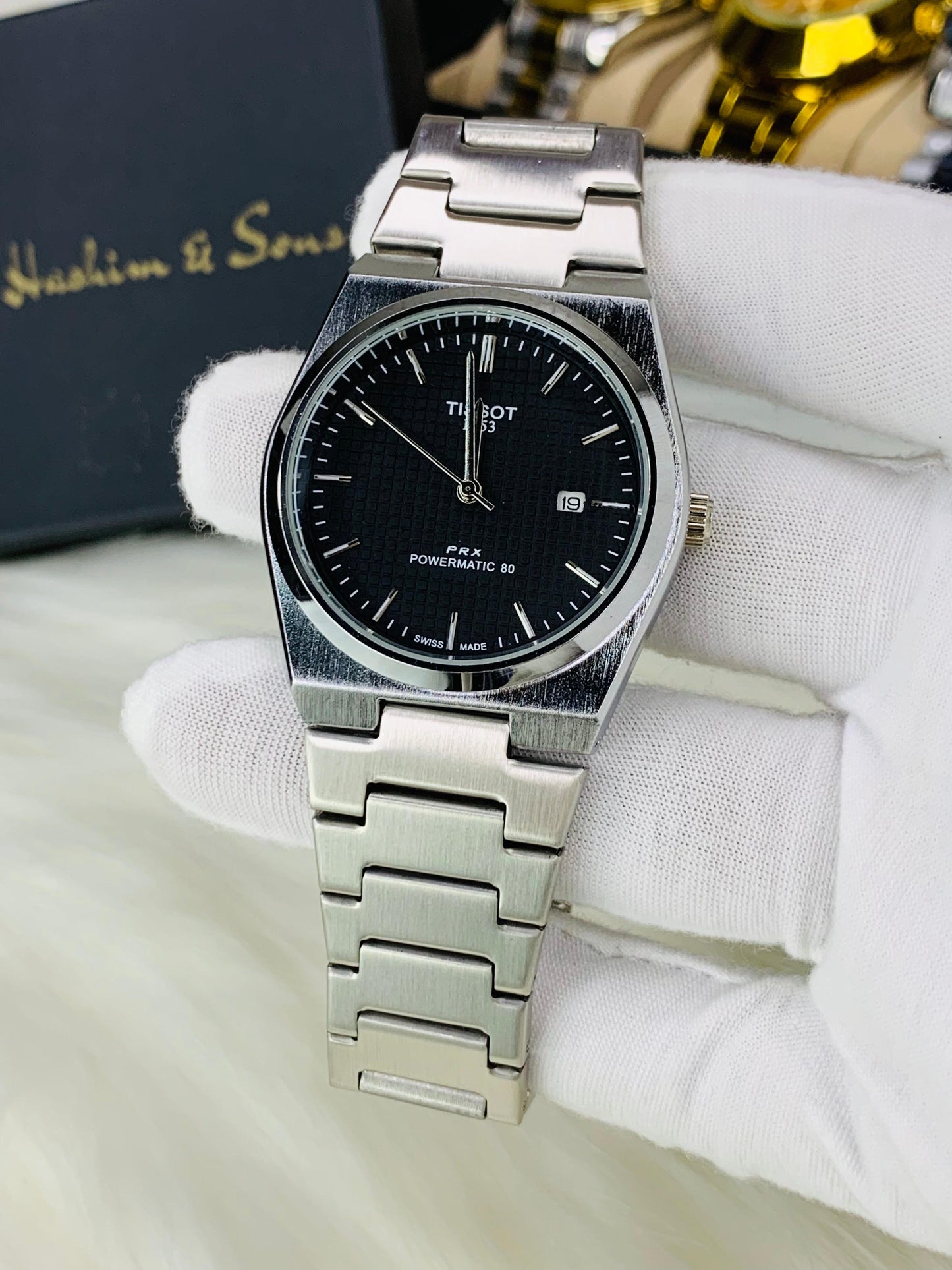 PRX Silver Black A+ Quality