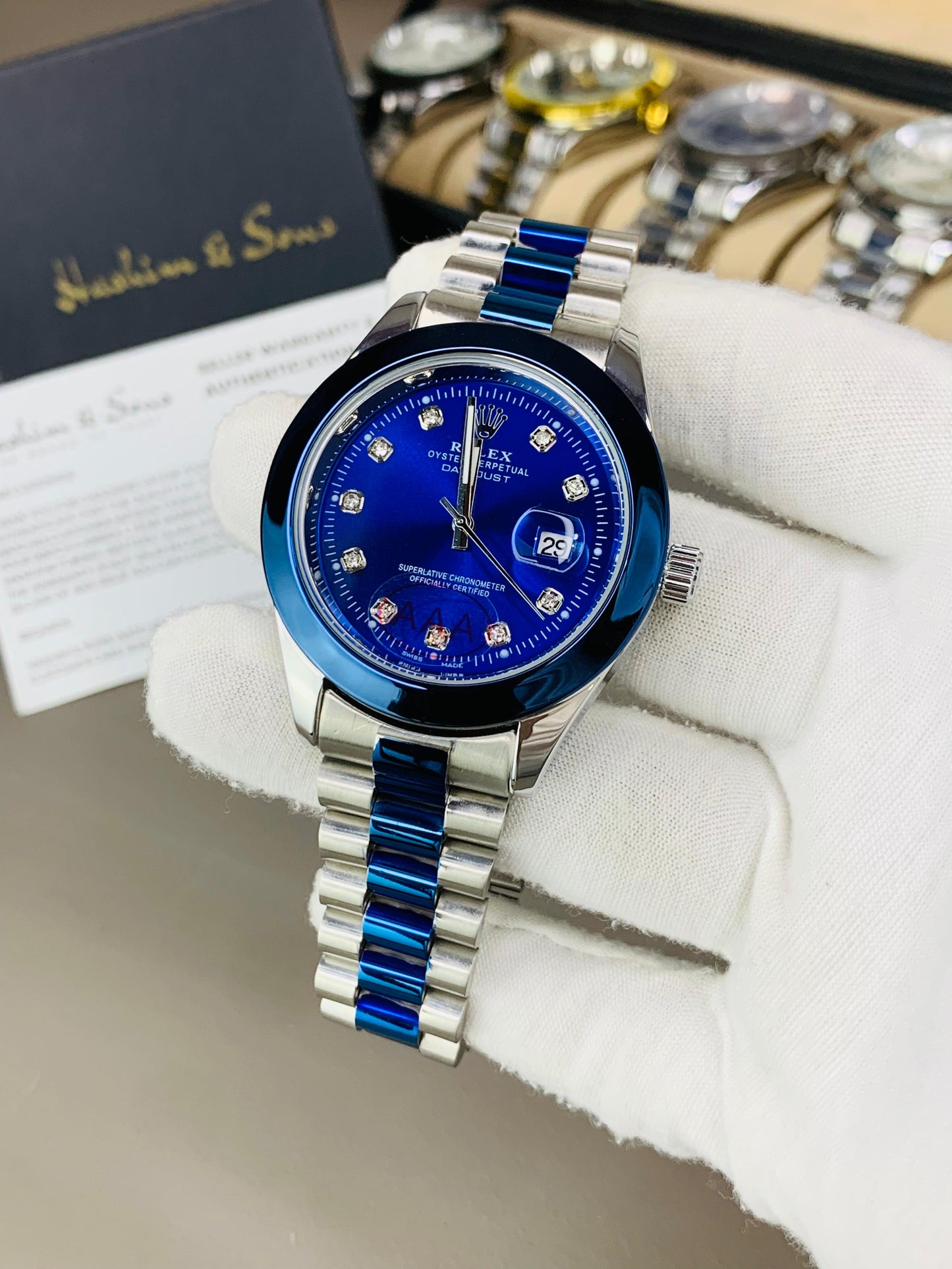 Blue Stone Model (Blue Two Tone)
