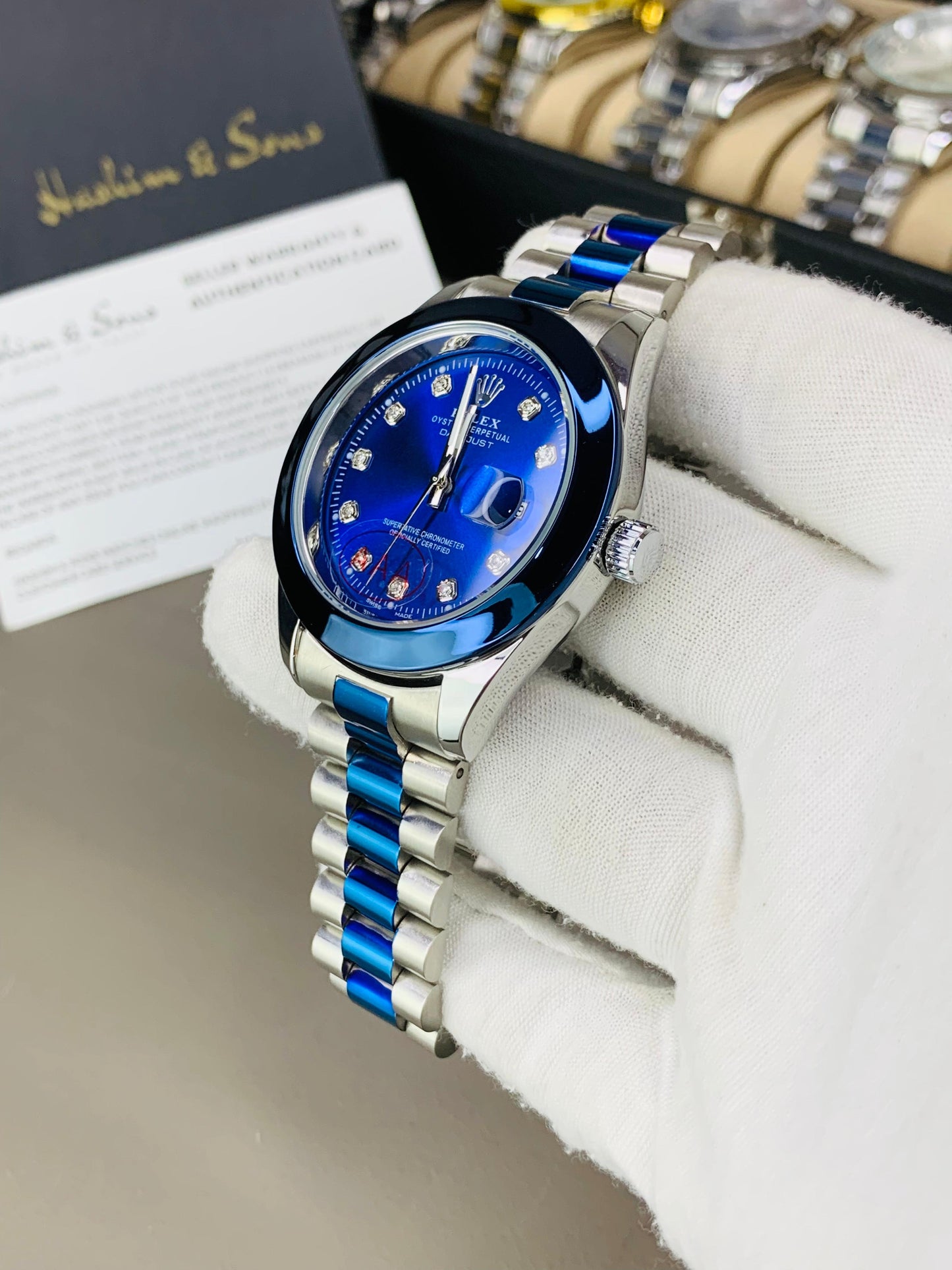 Blue Stone Model (Blue Two Tone)