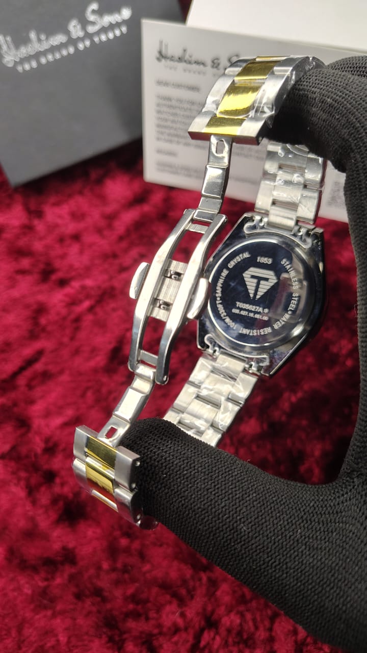 Gentlemen Watch Two Tone Black