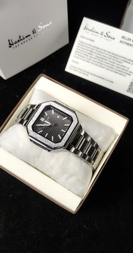PP Square Model Silver Black