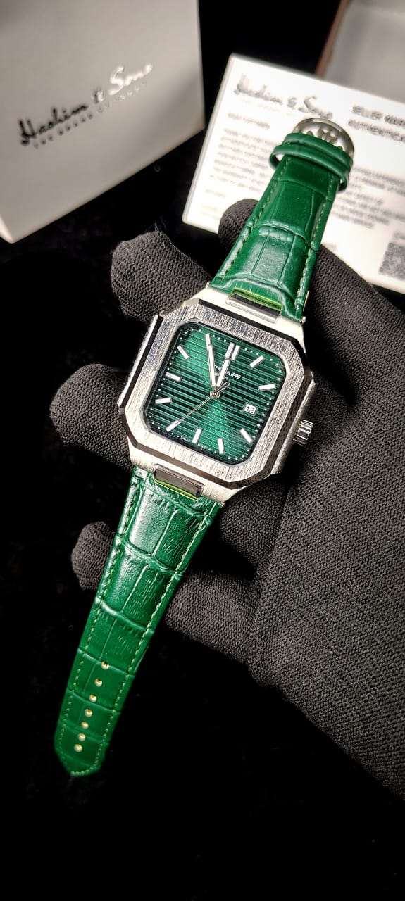 PP Square Model Green Strap
