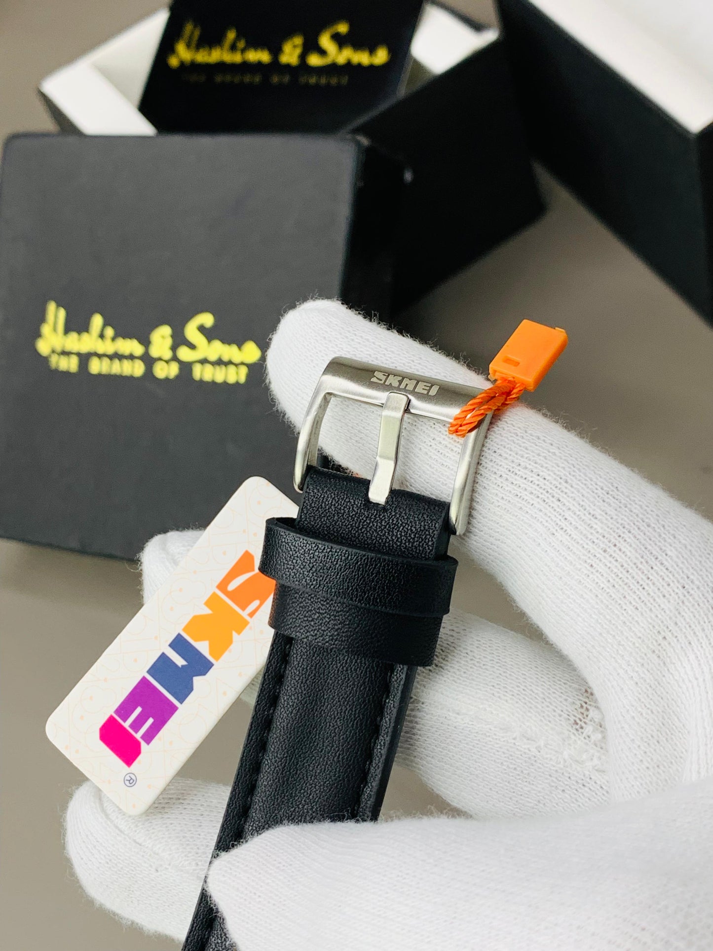 SKMEI DUAL TIME ORIGINAL WATCH (BLACK)