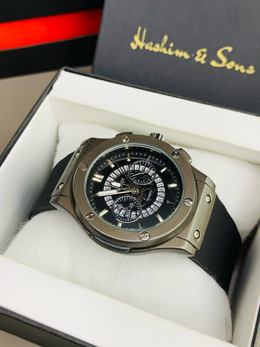 New HB Straps Black Watch