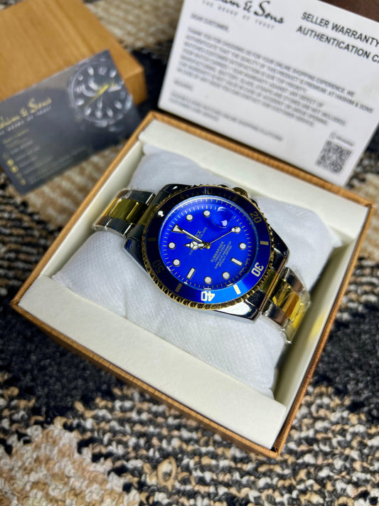 Submariner Two Tone Blue