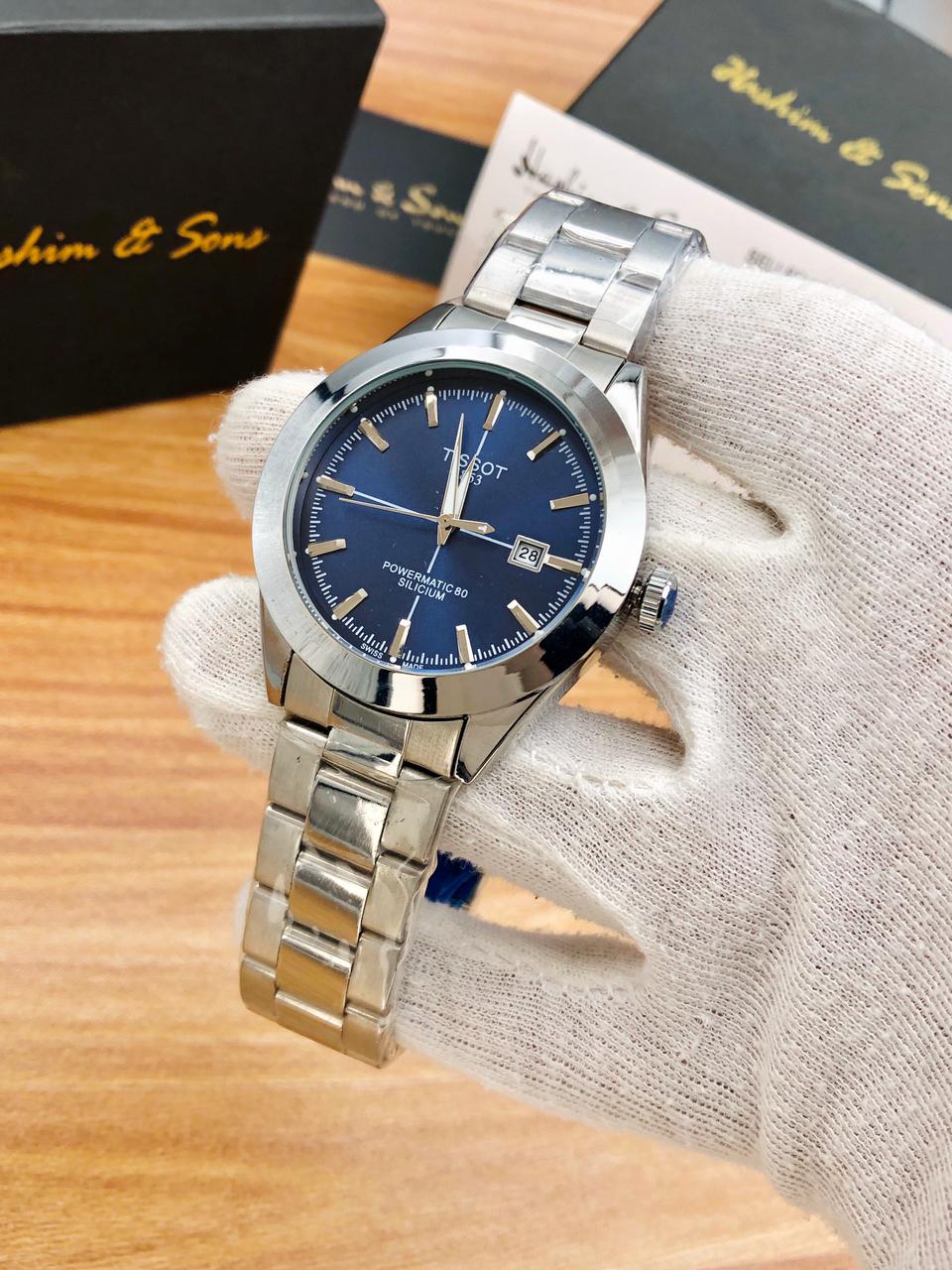 Smooth Movement Watch (Silver Blue)